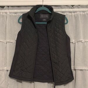 Van Heusen Women's Charcoal Quilted Vest Size M